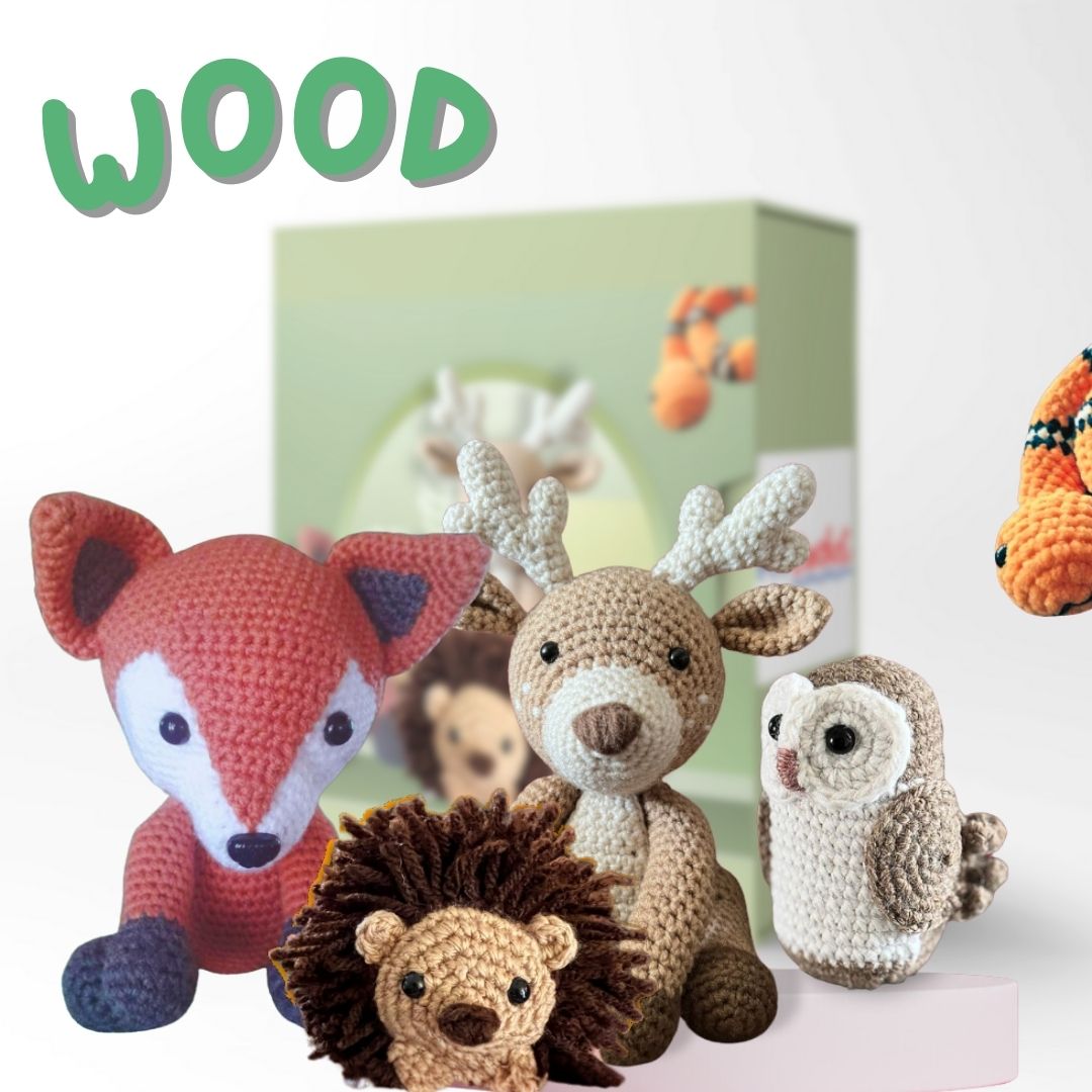 Wood Characters Amigurumi Crochet Patterns