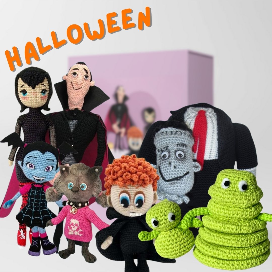 Halloween Characters Amigurumi Crochet Patterns