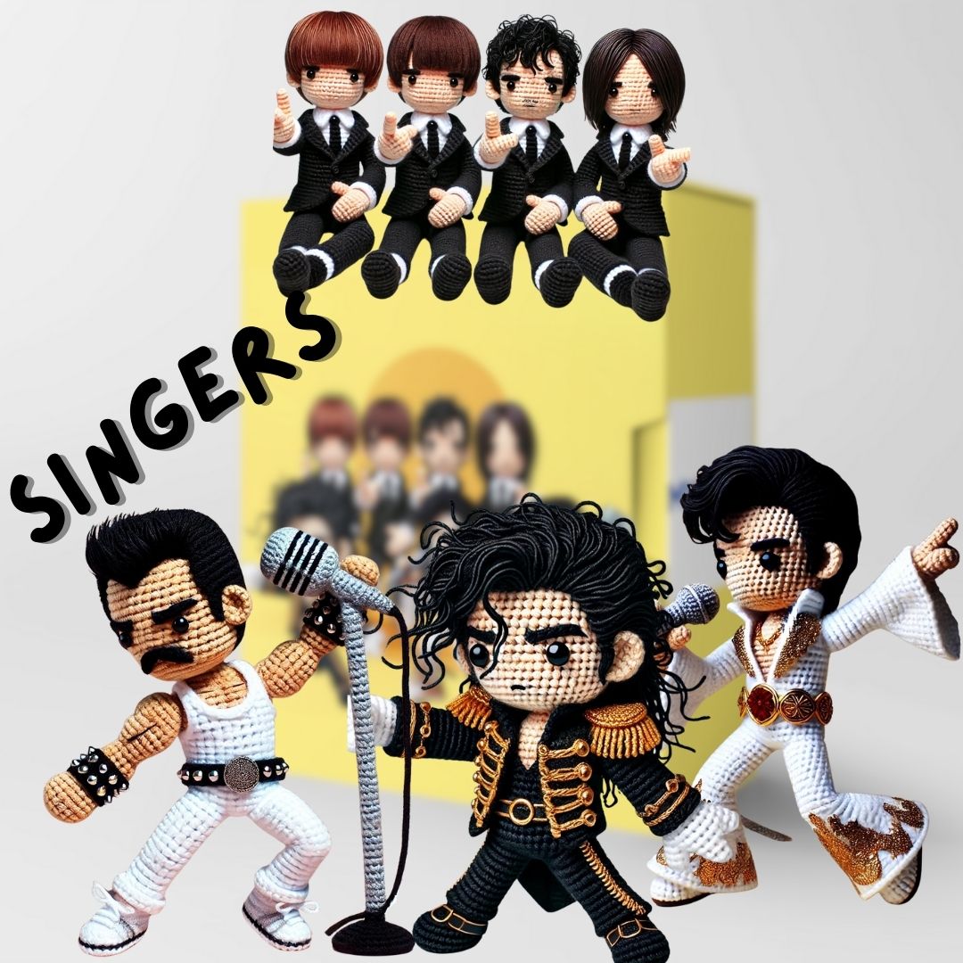 Singers Characters Amigurumi Crochet Patterns
