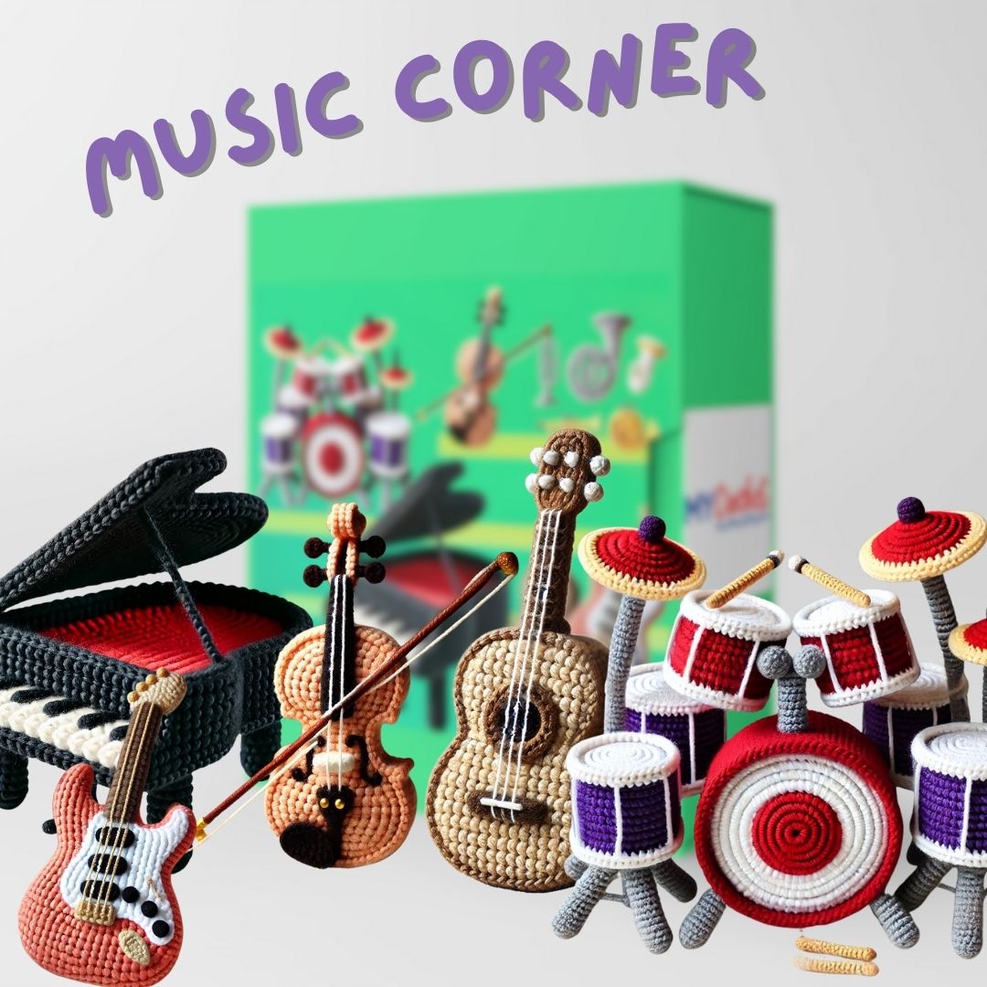 The Music Corner Amigurumi Crochet Patterns