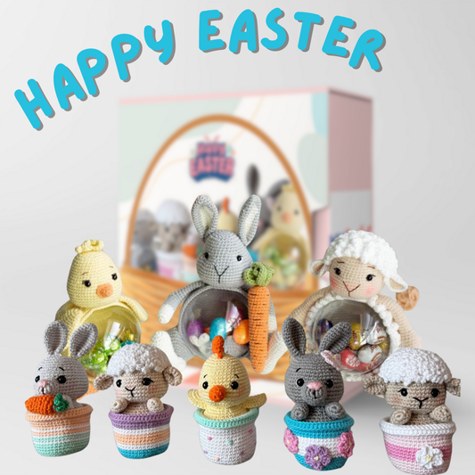 Happy Easter Amigurumi Crochet Patterns