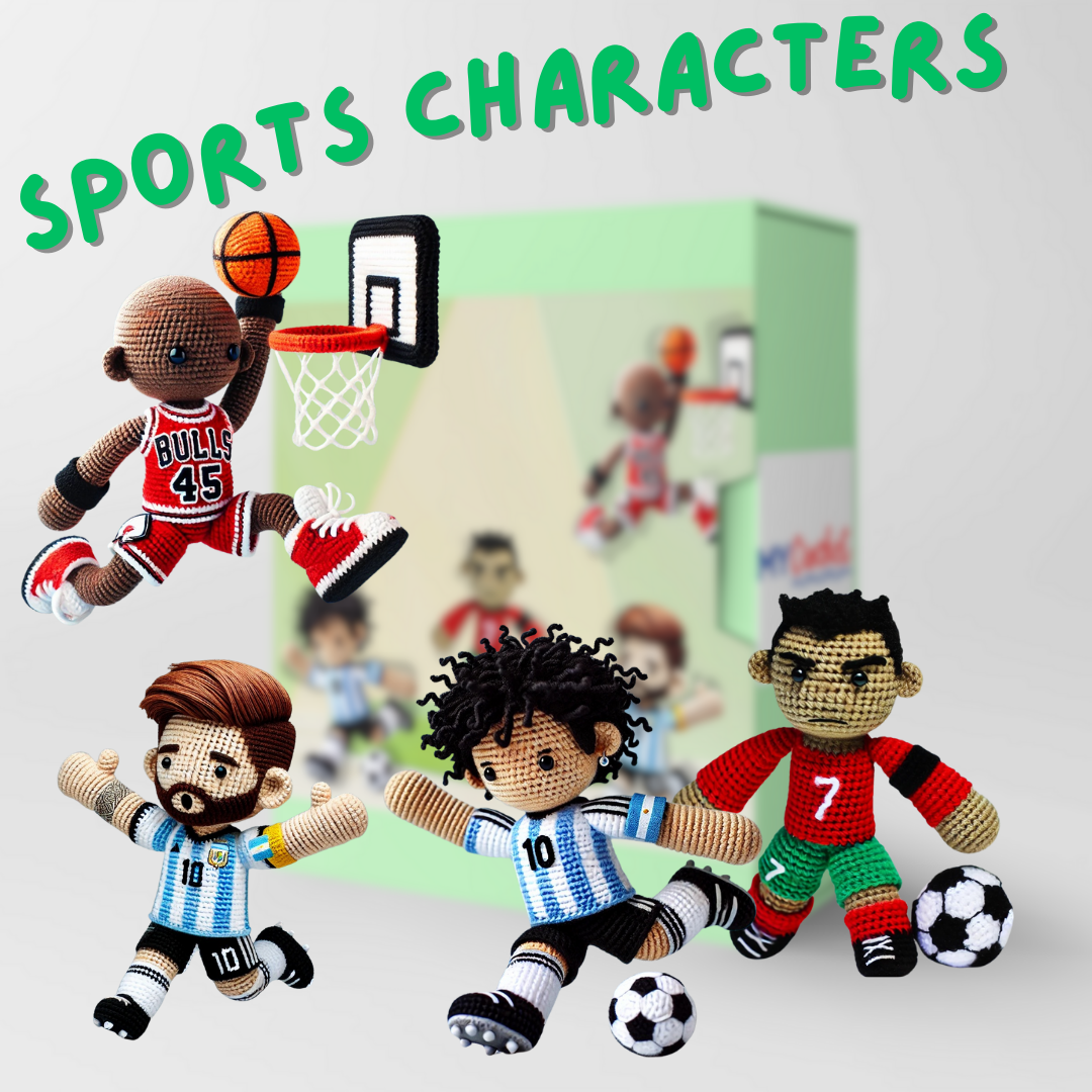 Sport Characters Amigurumi Crochet Patterns