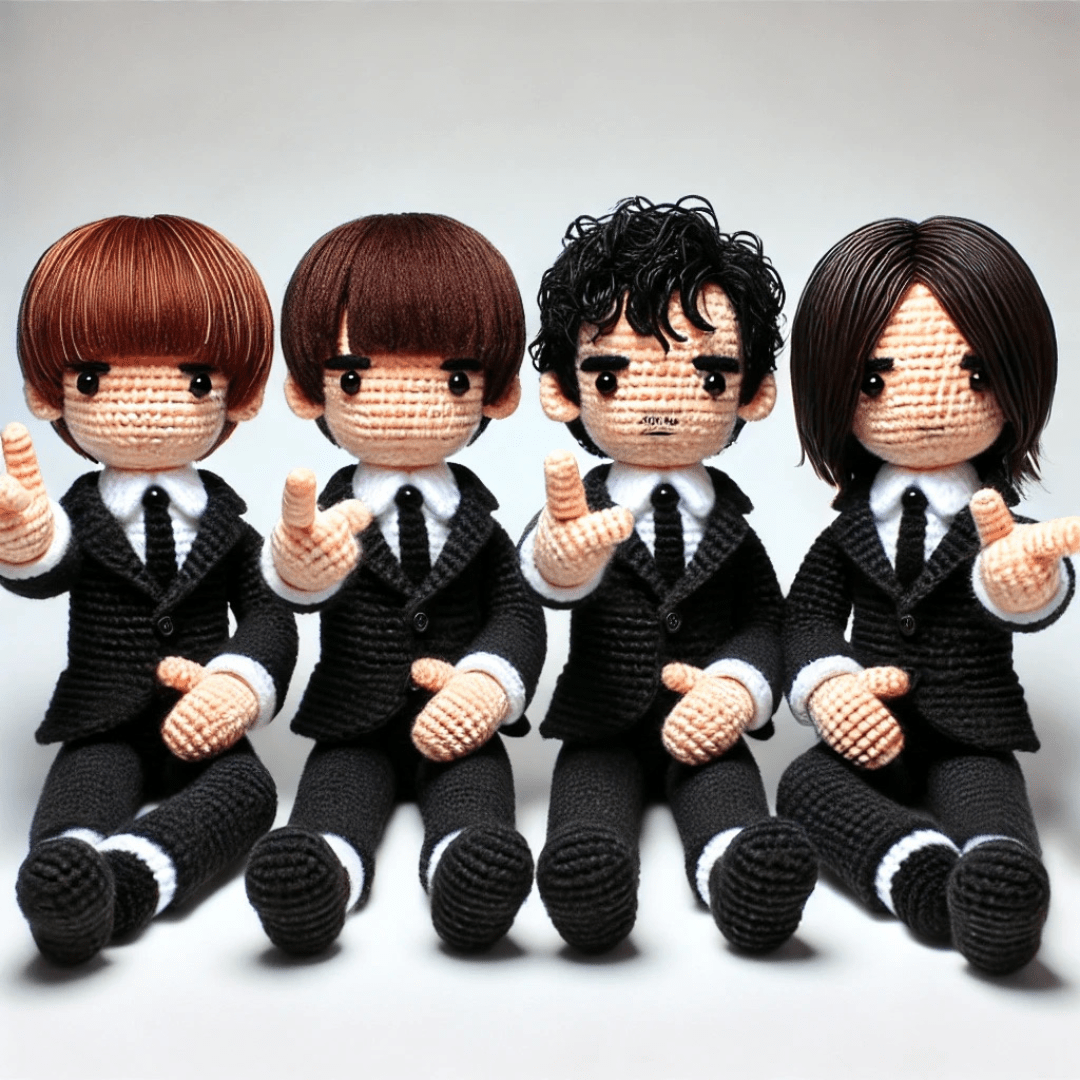 Singers Characters Amigurumi Crochet Patterns - SerenityLove