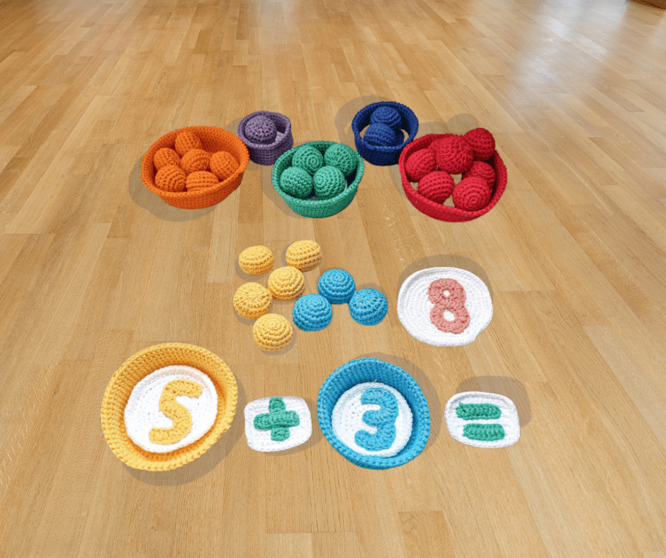 The Numbers and Colors Game Amigurumi Crochet Pattern - SerenityLove