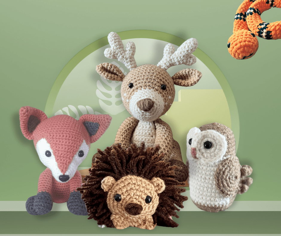 Wood Characters Amigurumi Crochet Patterns - SerenityLove